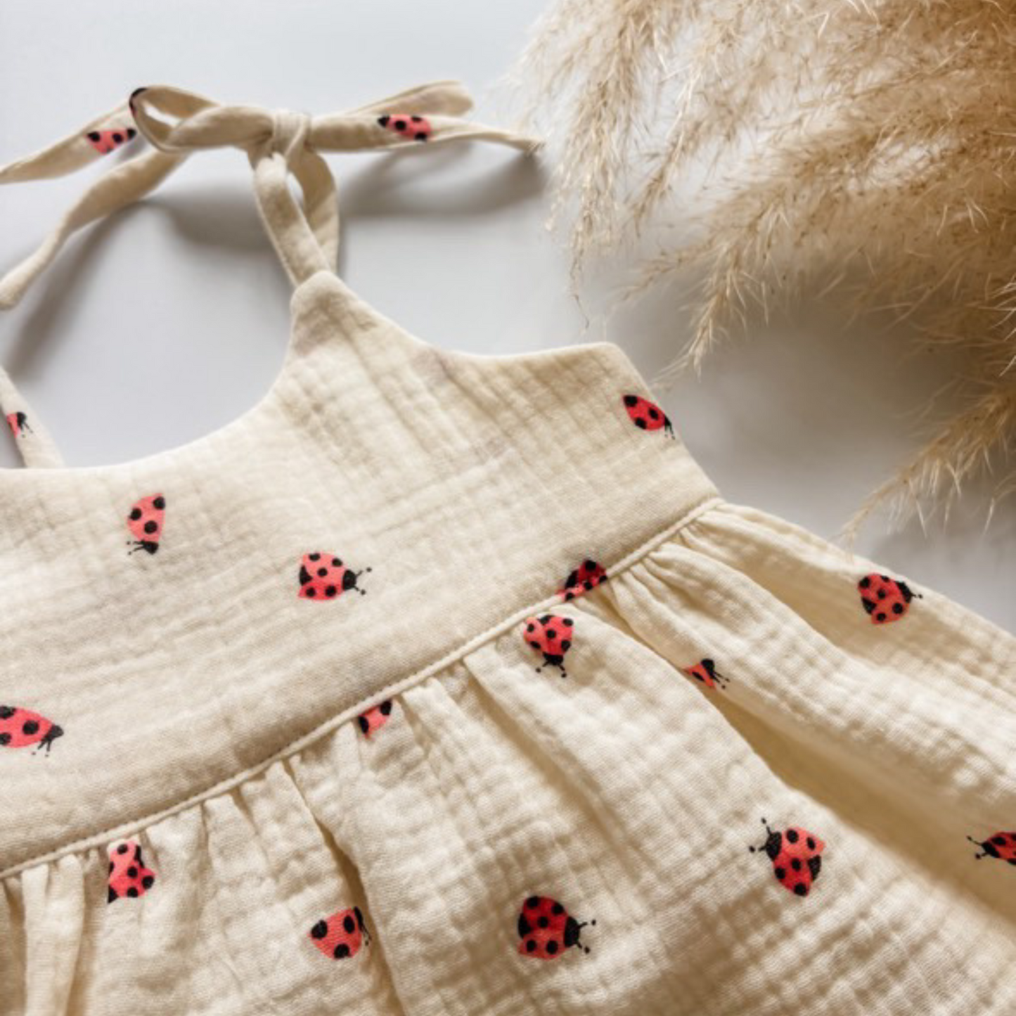 Elsie Dress — Girls Tie Strap Sundress Sewing Pattern (PDF)