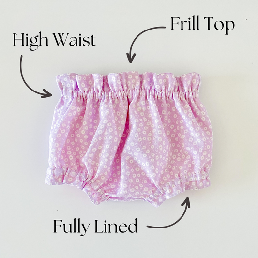 Olive Bloomers with Frill Hem – PDF Sewing Pattern