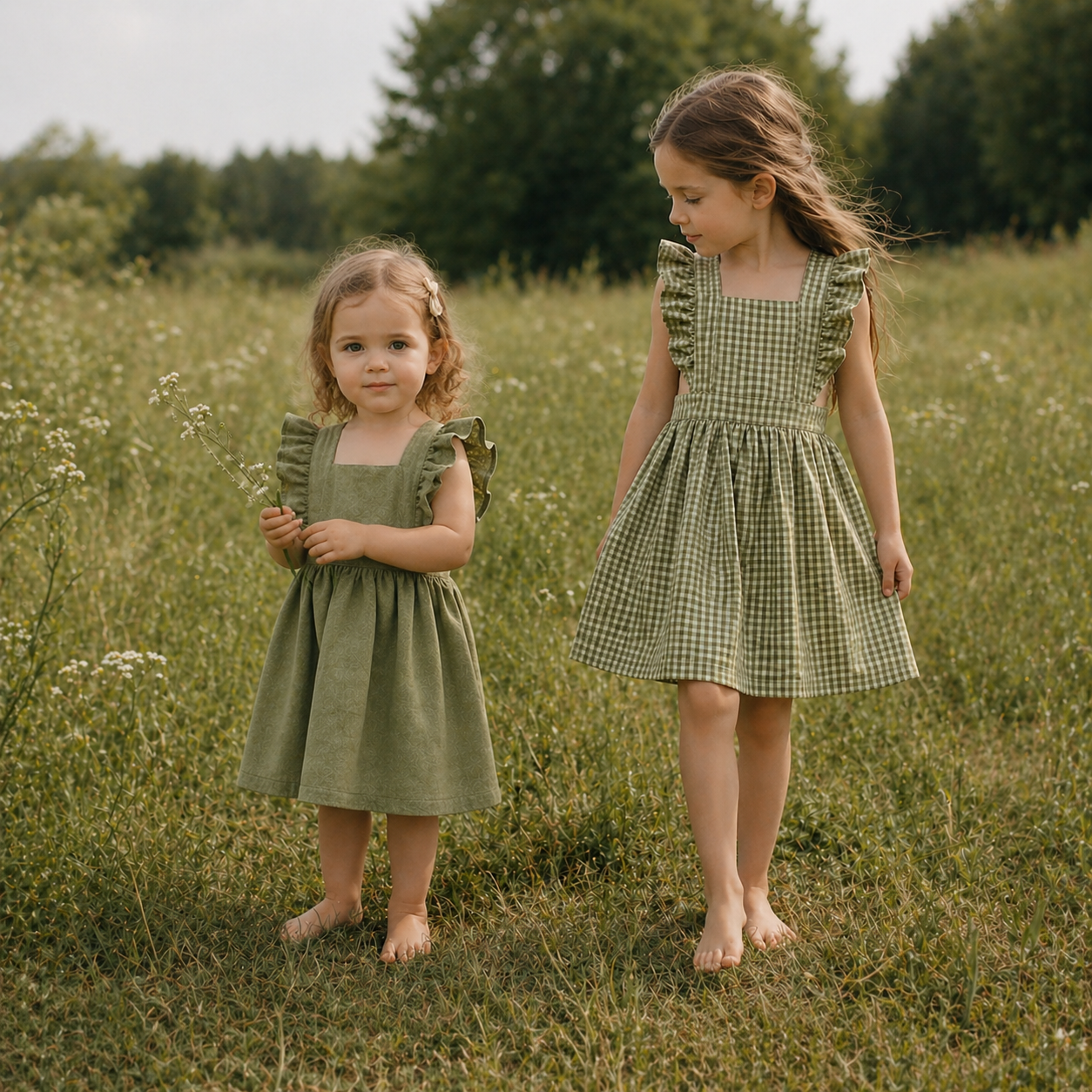 Alice Pinafore Dress PDF Sewing Pattern