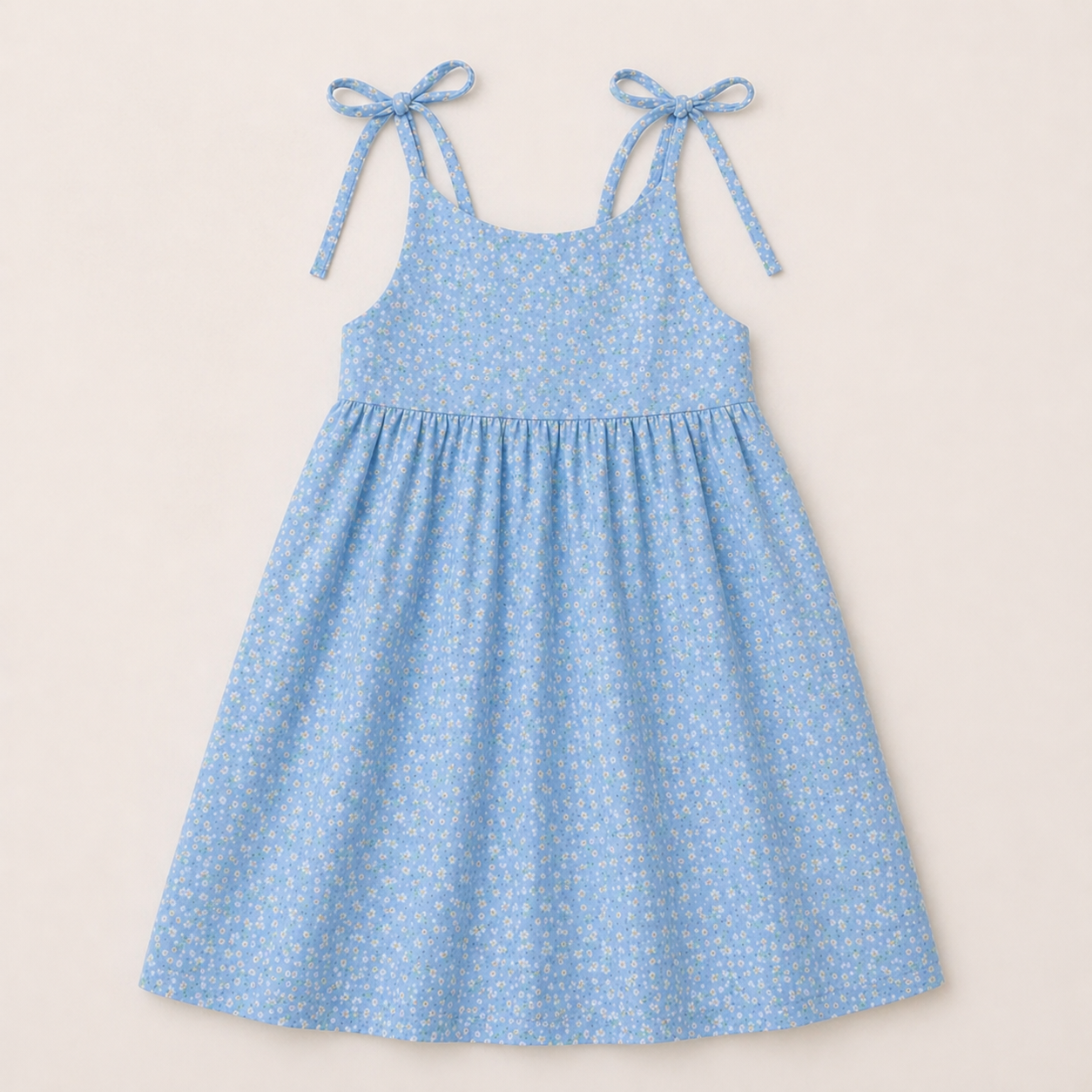 Elsie Dress — Girls Tie Strap Sundress Sewing Pattern (PDF)
